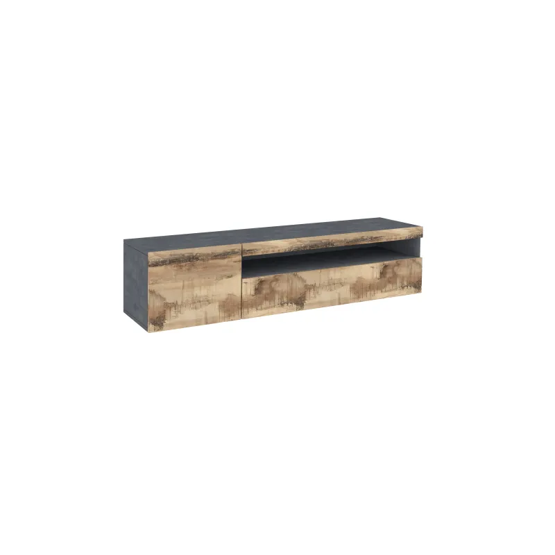 Porta TV 150x40 Ardesia Anta Ribalta - Frozen
