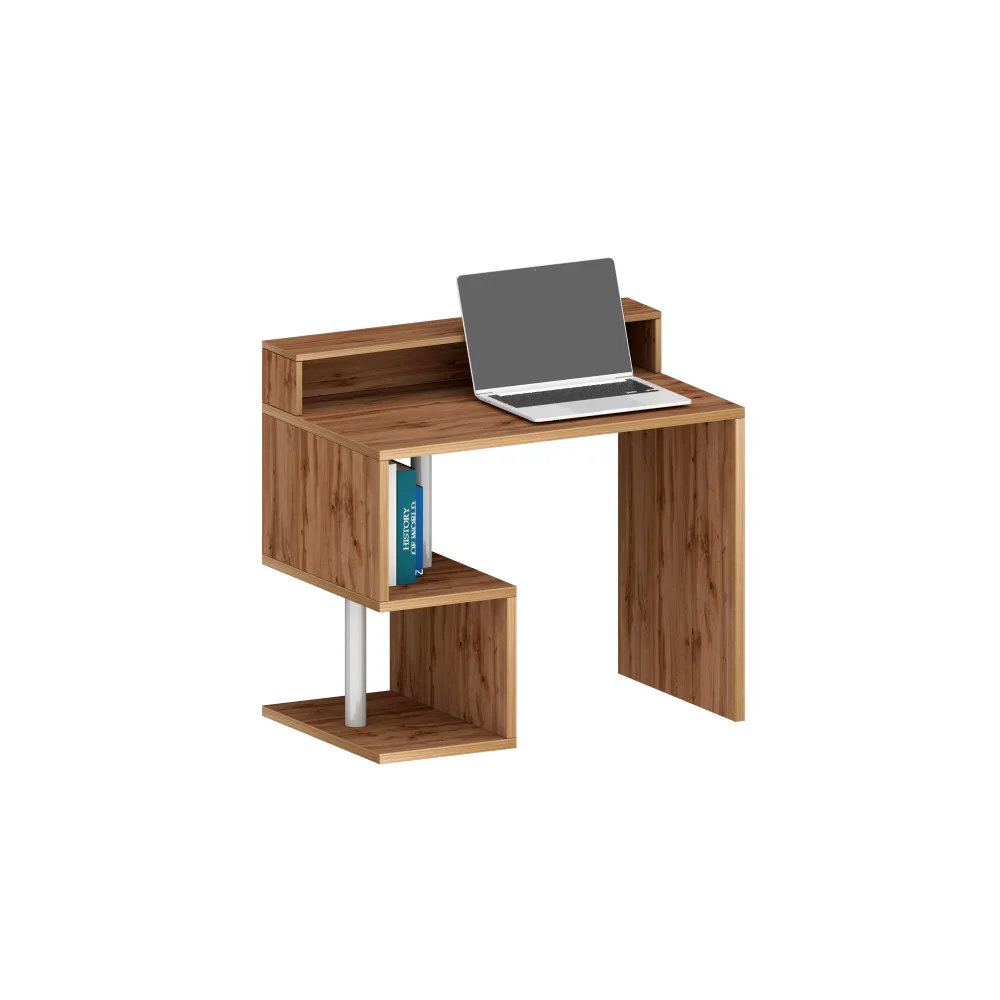 Scrivania Ufficio L.100xP.50xH.92.5 cm Wotan con Design Elegante e Funzionale - Zeta