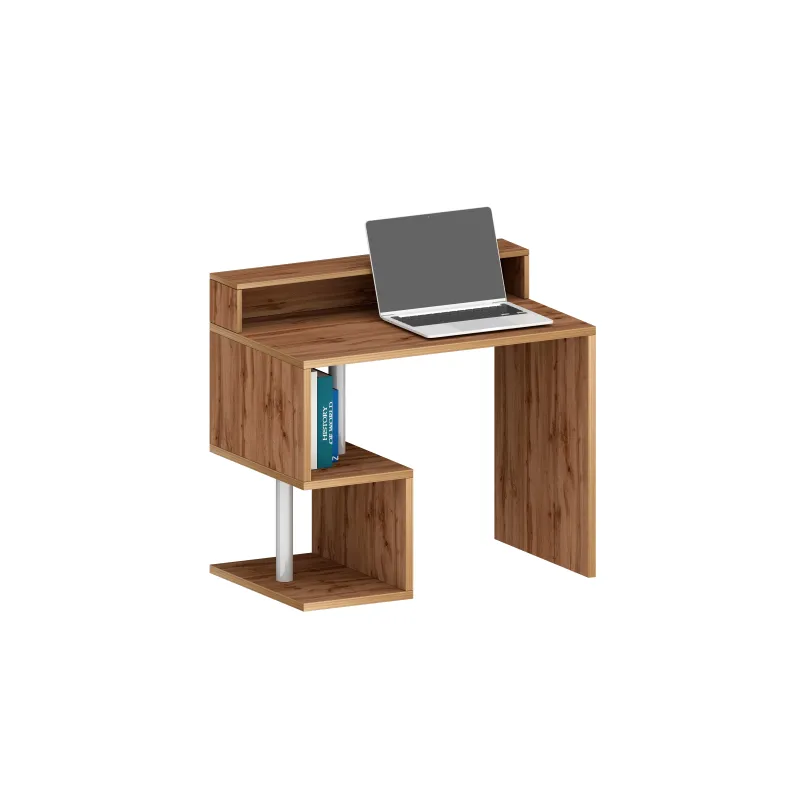 Scrivania Ufficio L.100xP.50xH.92.5 cm Wotan con Design Elegante e Funzionale - Zeta