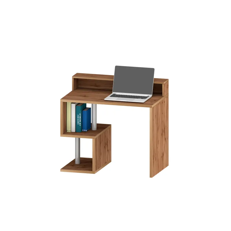 Scrivania Ufficio L.100xP.50xH.92.5 cm Wotan con Design Elegante e Funzionale - Zeta