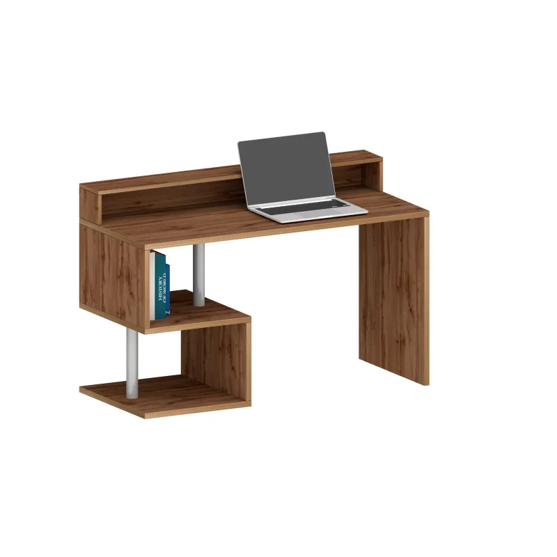 Scrivania Ufficio 140x50x92.5 cm Wotan con Design Moderno e Funzionale - Zeta