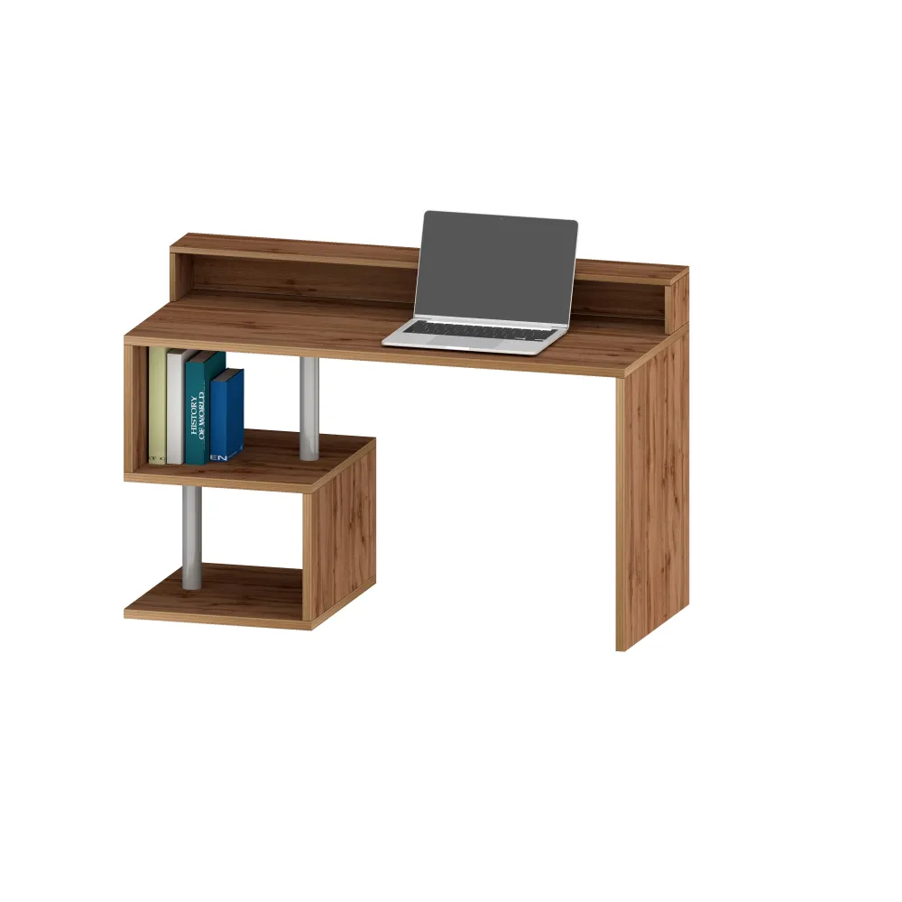 Scrivania Ufficio 140x50x92.5 cm Wotan con Design Moderno e Funzionale - Zeta