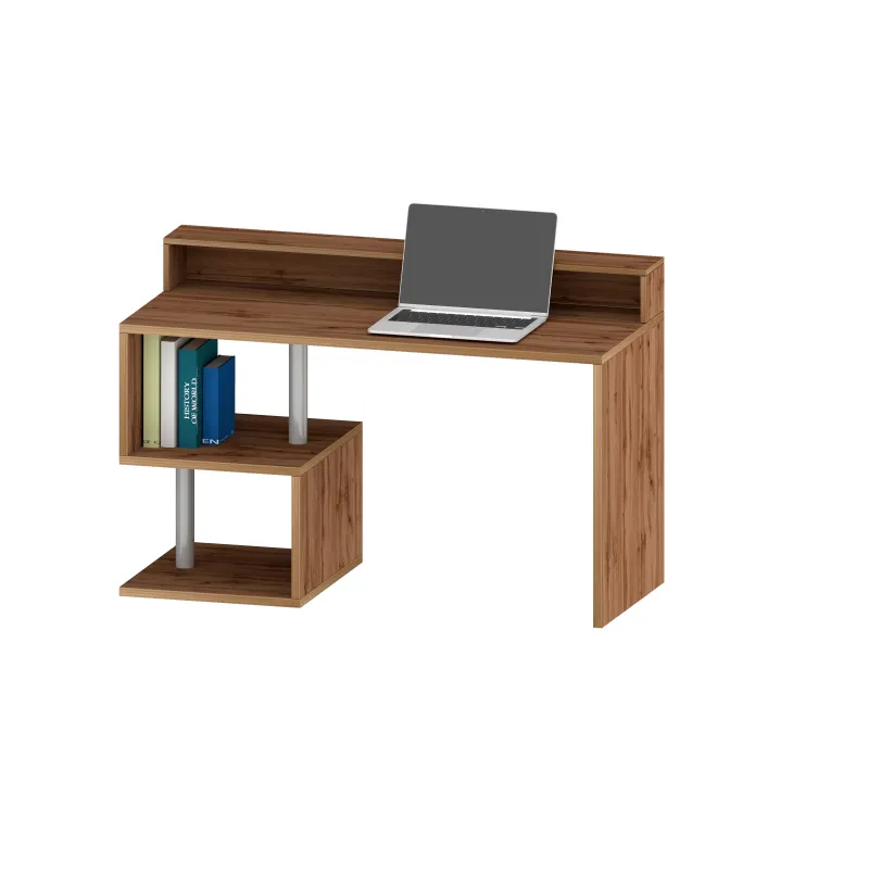 Scrivania Ufficio 140x50x92.5 cm Wotan con Design Moderno e Funzionale - Zeta