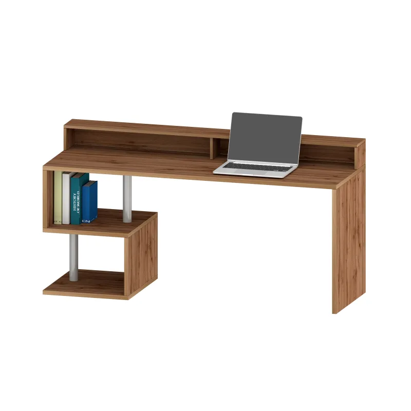 Scrivania Ufficio L.180xP.60xH.92.5 cm Wotan con Design Elegante e Funzionale - Zeta