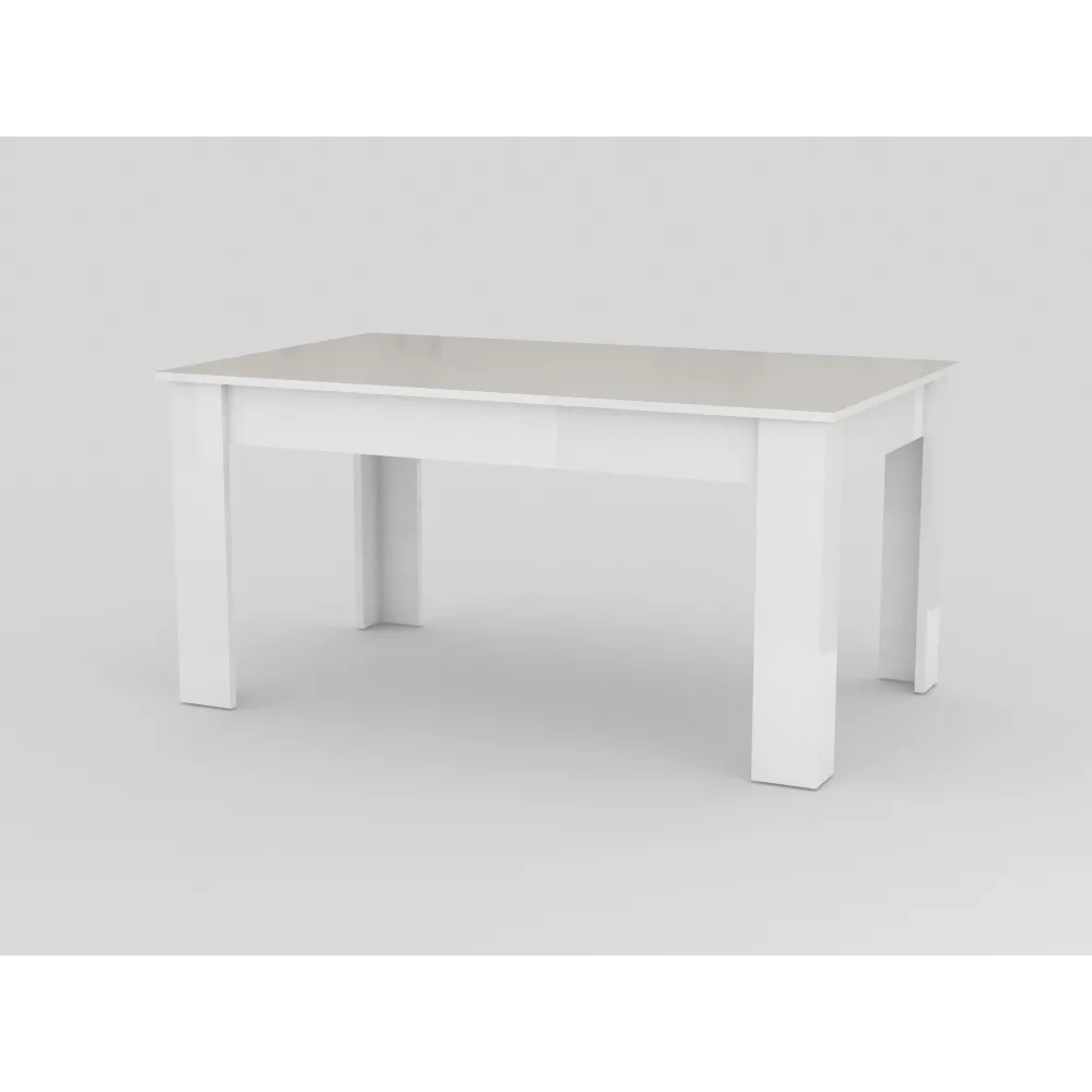 Consolle Allungabile 140x90x75 cm Larice Bianco - Eleganza per la Zona Giorno - Ancona