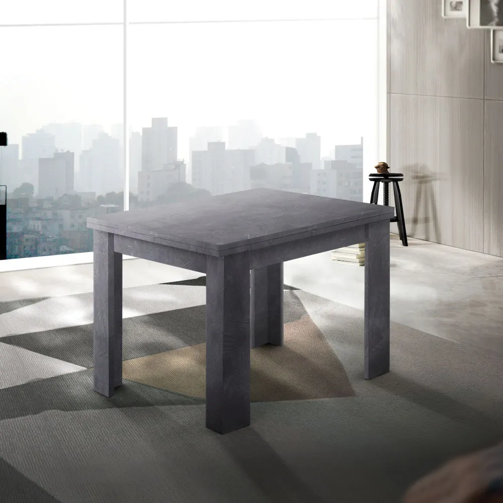 Consolle Allungabile 90x90x75 cm Ardesia - Eleganza e Funzionalità per la Zona Giorno - Ancona