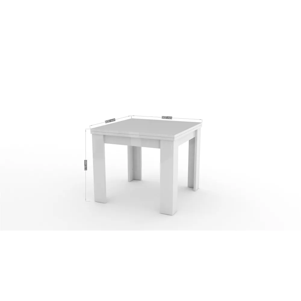 Consolle Allungabile 90x90x75 cm Ardesia - Eleganza e Funzionalità per la Zona Giorno - Ancona