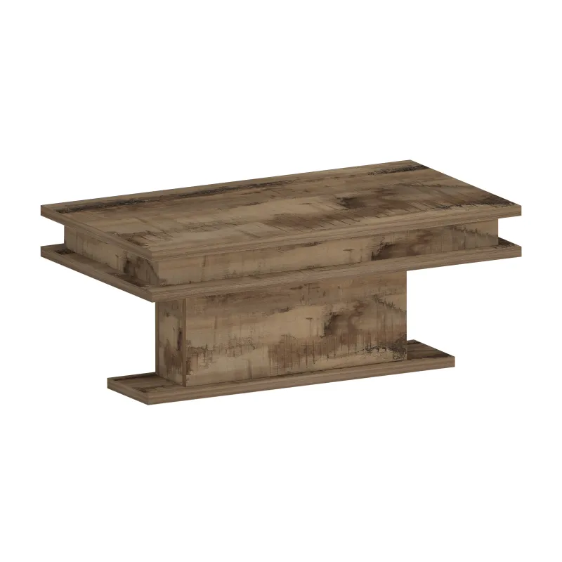 Tavolino da Salotto 100x55x42 cm Acero Pereira - Eleganza e Stile per la Tua Zona Giorno - Boss