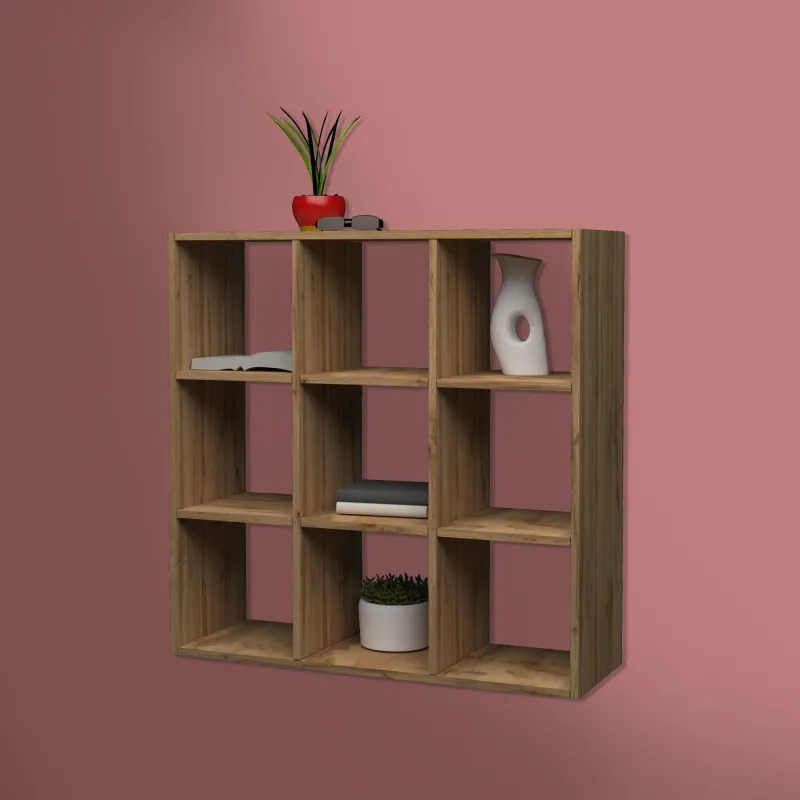 Pensili e Mensole 90x25x90 cm Acero Wotan con Design Moderno - Complementi d'Arredo Eleganti - York