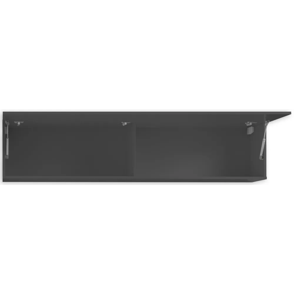 Pensili e Mensole 180x30x40 cm Antracite Opaco - Design Moderno ed Elegante - York 2