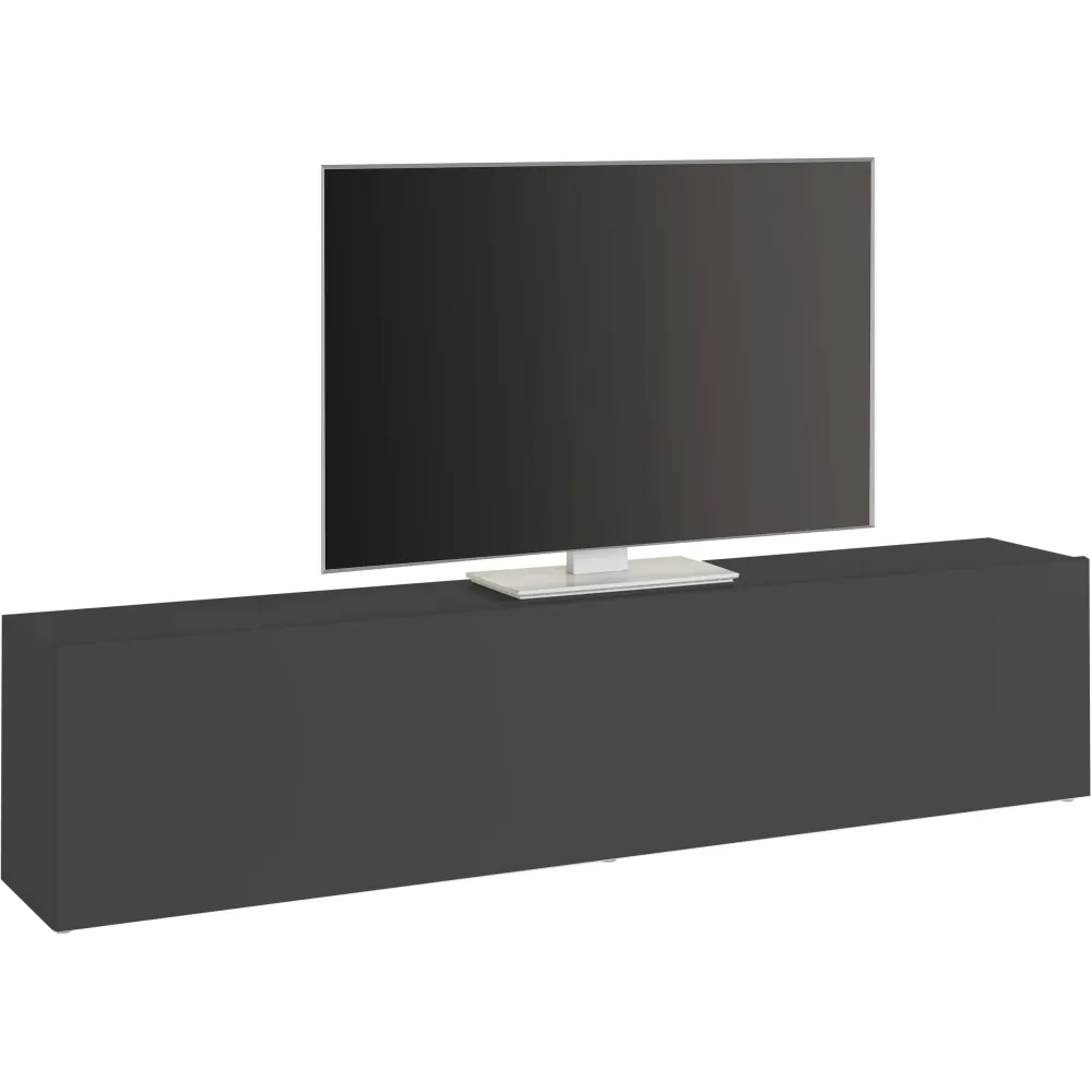Porta TV Zona Giorno L.180 cm Antracite Opaco con Design Moderno e Funzionale - York