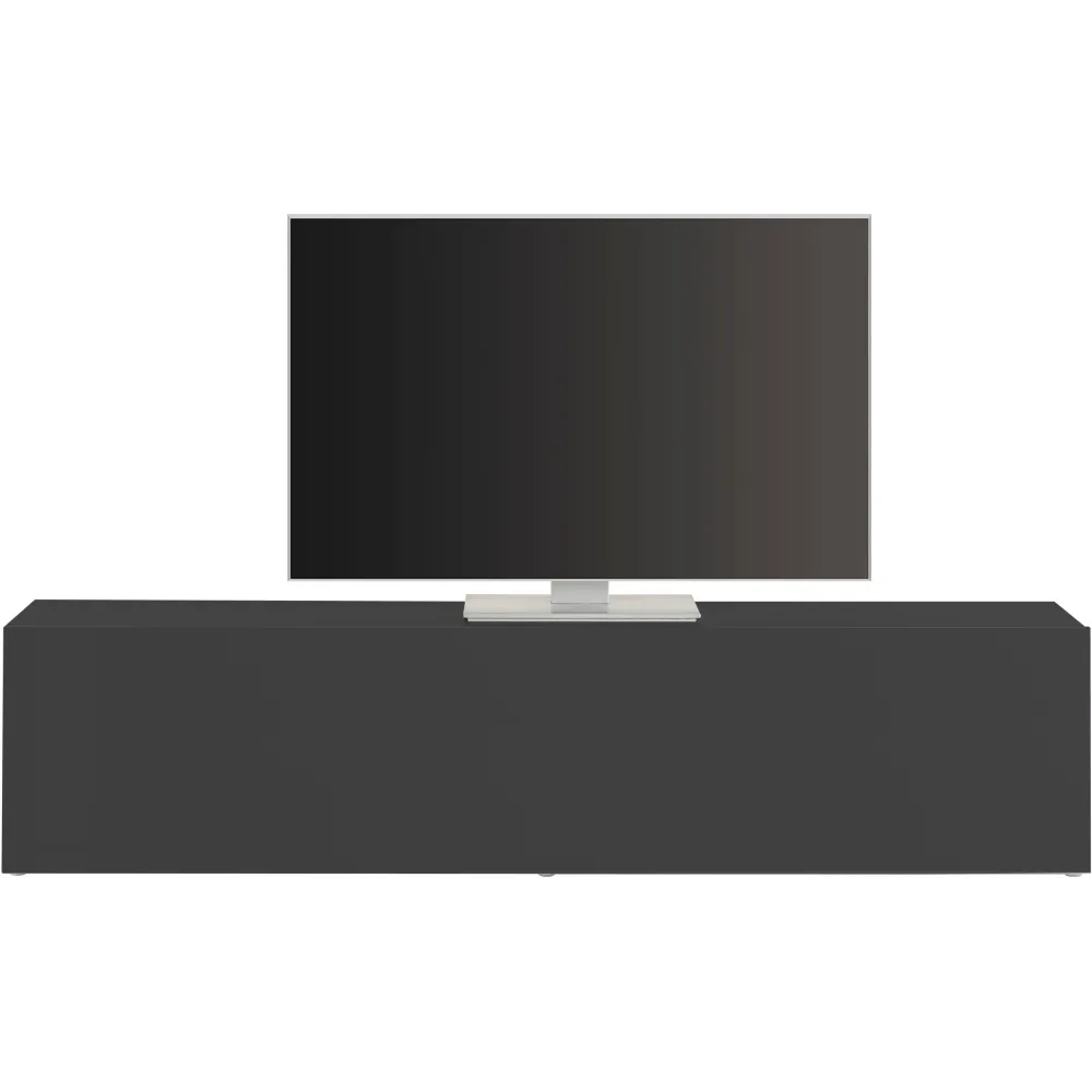 Porta TV Zona Giorno L.180 cm Antracite Opaco con Design Moderno e Funzionale - York 2