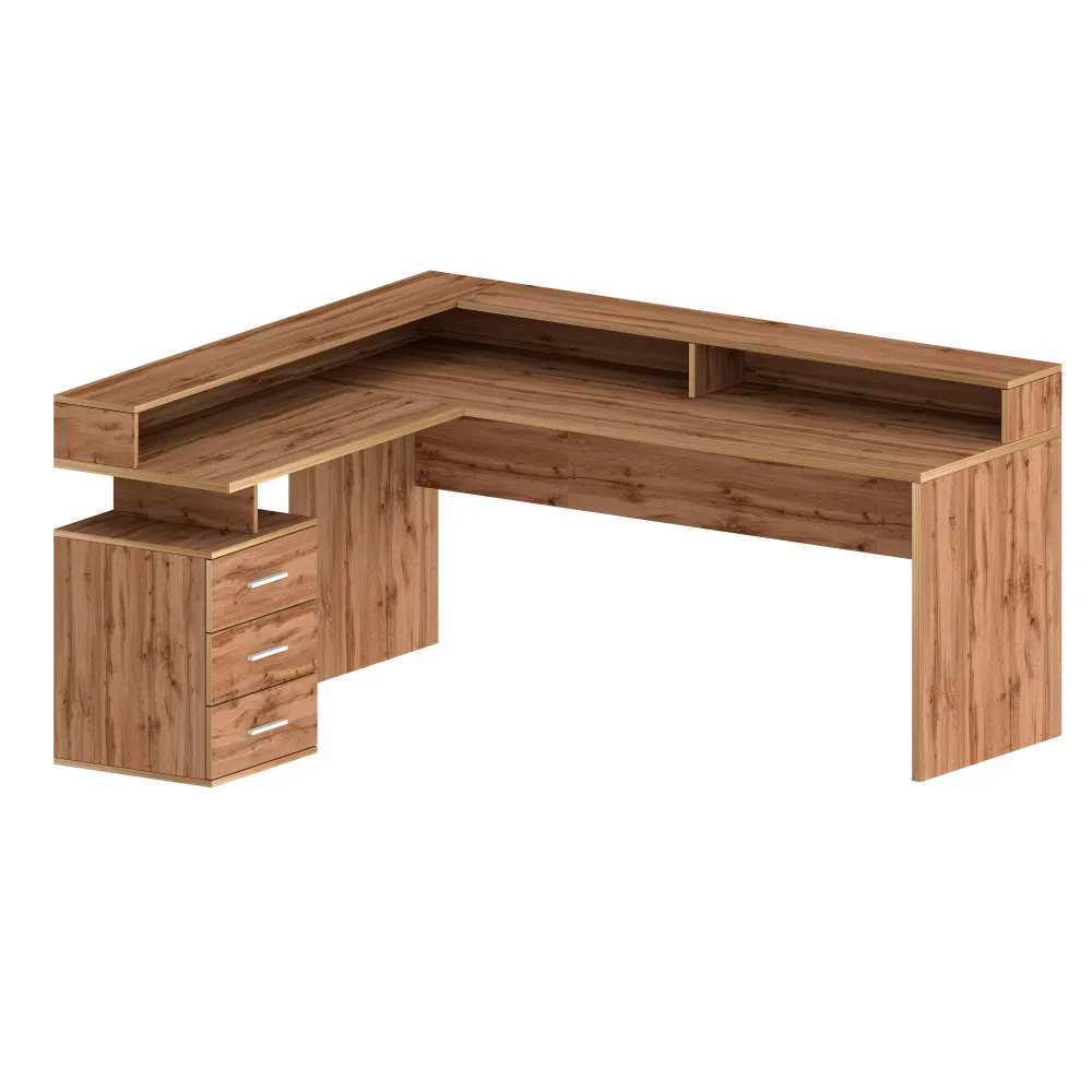 Scrivania Ufficio 160x60x90 cm Wotan con Design Moderno e Funzionale - New Luna
