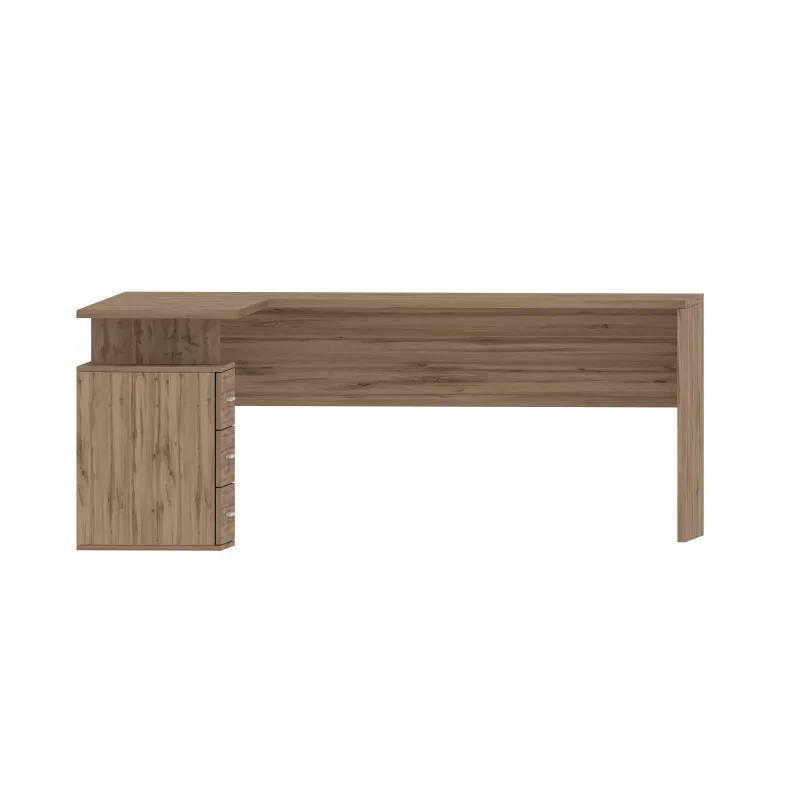 Scrivania Ufficio 180x60x75 cm Wotan con Design Elegante e Funzionale - New Luna