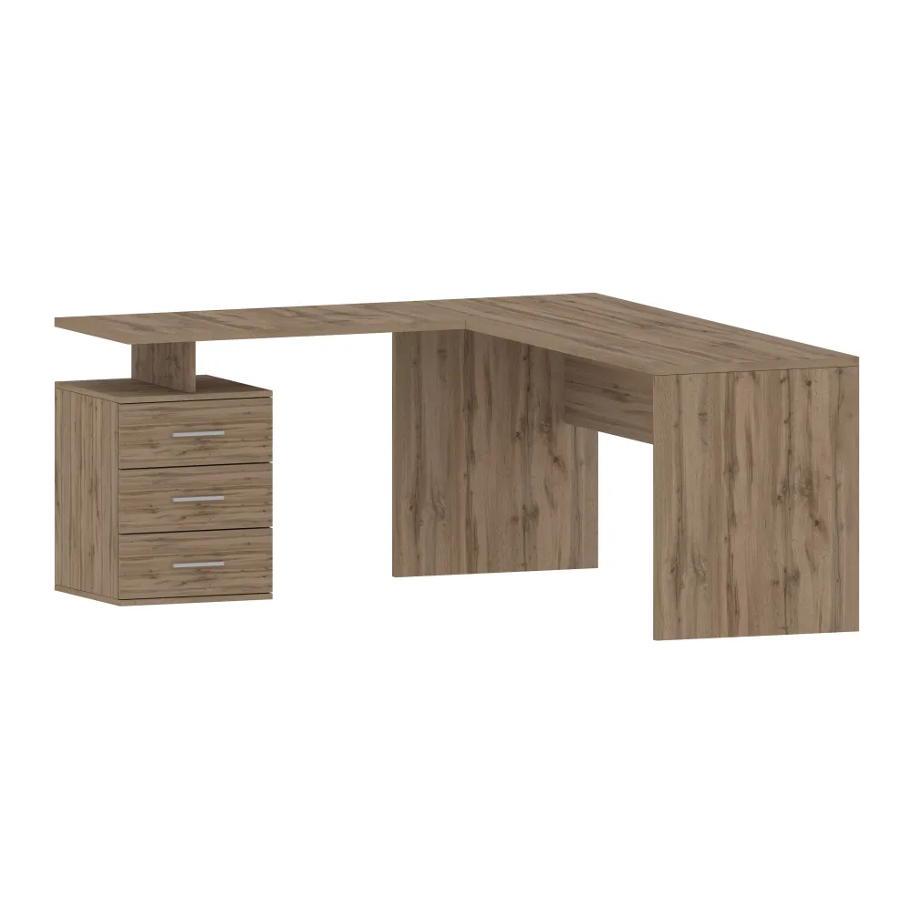 Scrivania Ufficio 180x60x75 cm Wotan con Design Elegante e Funzionale - New Luna