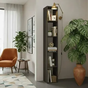 Libreria a giorno Lava 28x28x186 cm in melaminico - ETERNITY