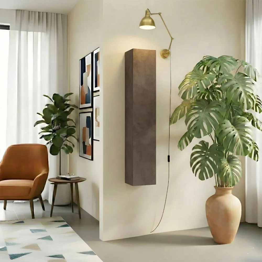 Pensile Bronzo 29x30x138 cm in melaminico - ETERNITY