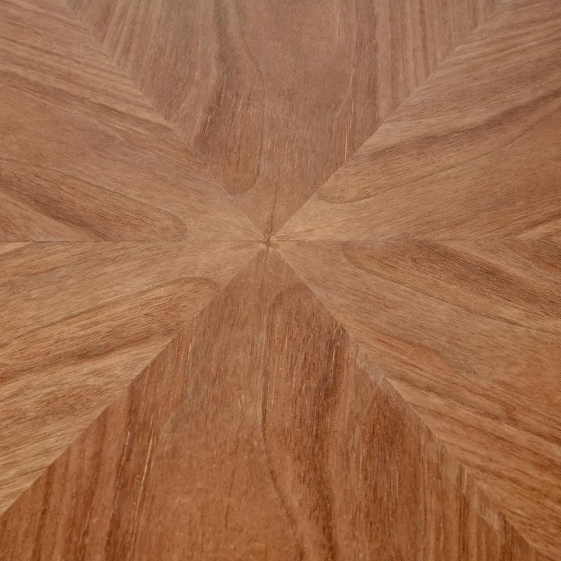 Tavolo 130x77 cm noce e nero - GUBBIO