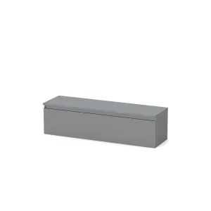 Base TV 138×40×40 ardesia con finitura effetto pietra - ETERNITY