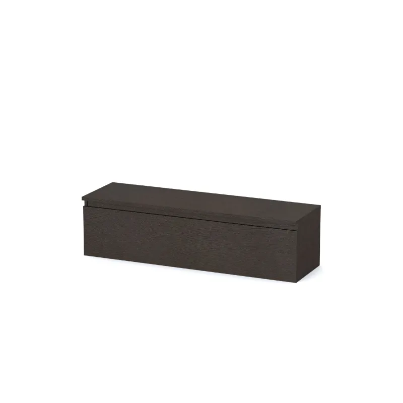 Base TV 138×40×40 lava con design moderno e finitura opaca - ETERNITY