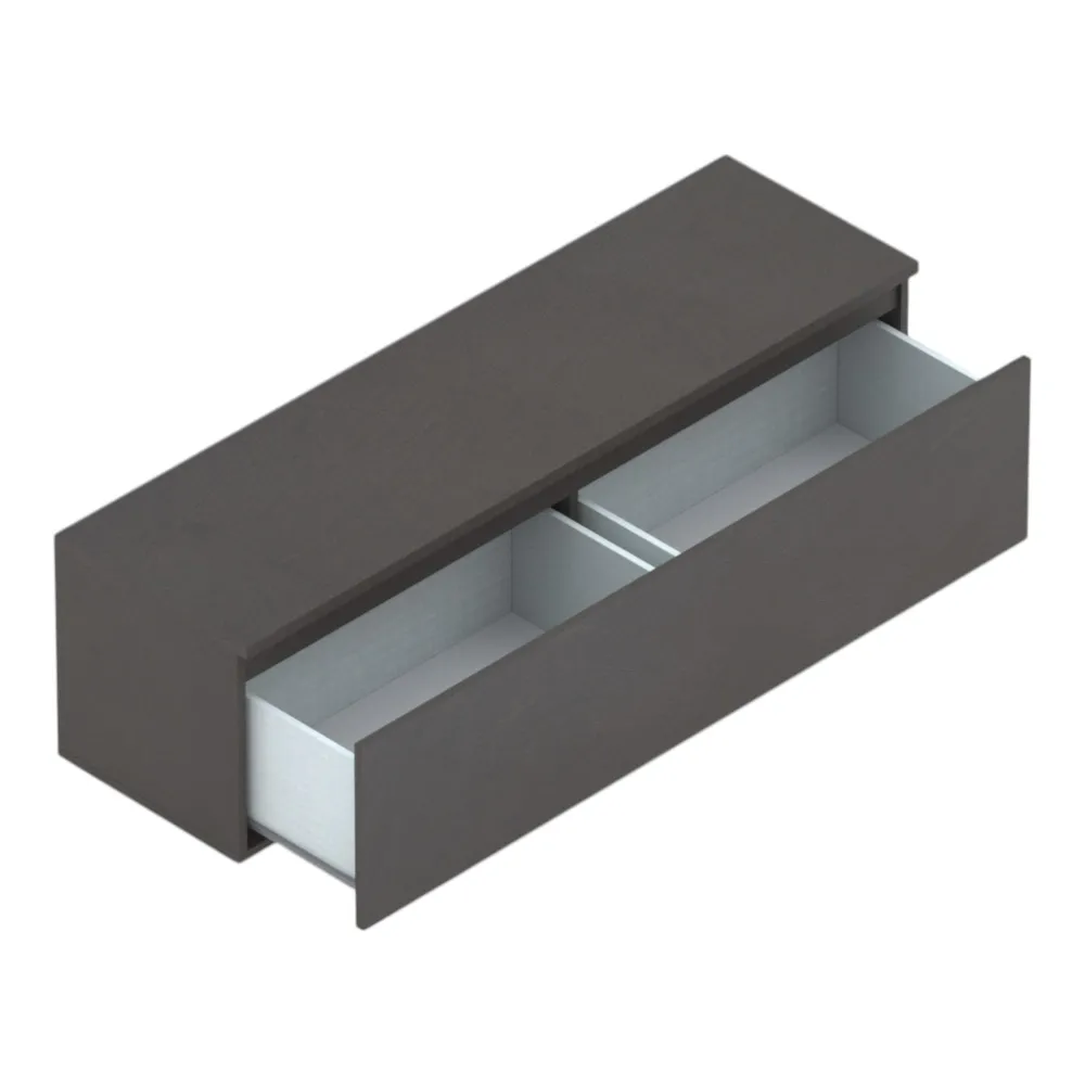 Base TV 138×40×40 lava con design moderno e finitura opaca - ETERNITY
