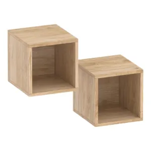 Set 2 cubi pensili 28x29h cm color cadiz - Eternity