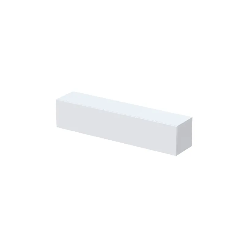Pensile ribalta/vasistas 138×30×29 bianco lucido con apertura orizzontale - ETERNITY