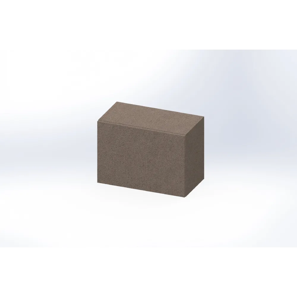 Modulo cubotto 55×30×40 bronzo da terra con anta liscia satinata - ETERNITY