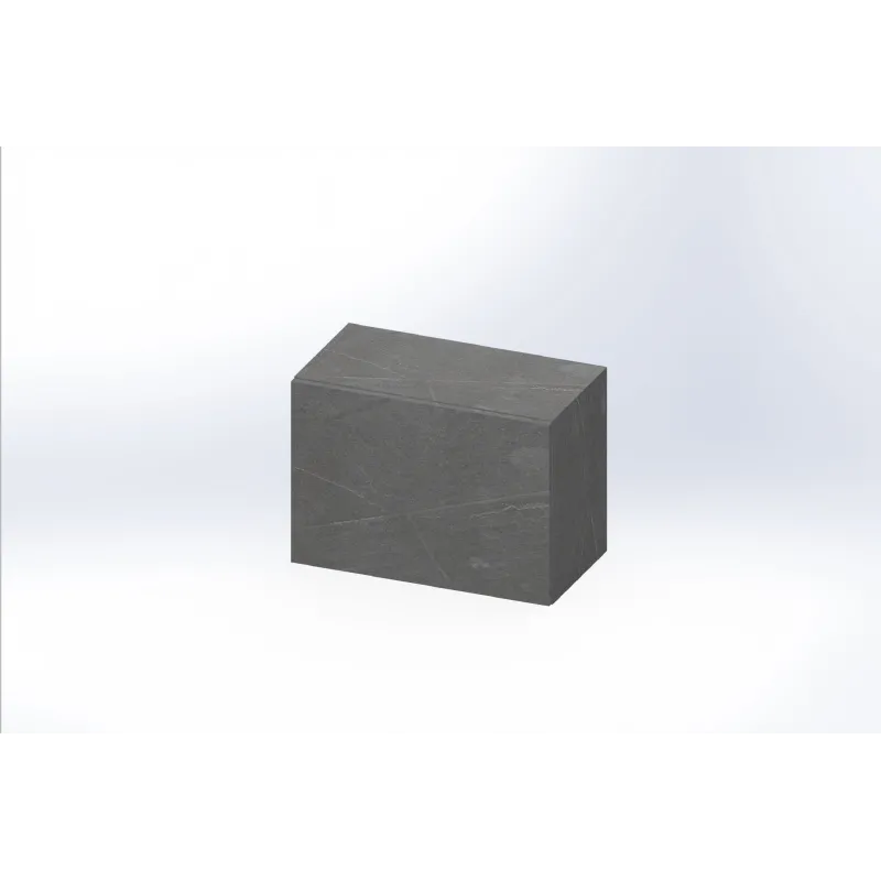 Modulo cubotto 55×30×40 piombo da terra con anta frontale e look urbano - ETERNITY