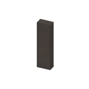 Colonna larga 54×30×186 lava con struttura essenziale e colore deciso - ETERNITY