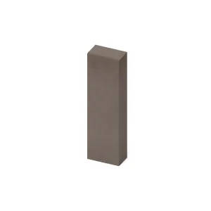 Colonna larga 54×30×186 bronzo con anta liscia e superficie satinata - ETERNITY