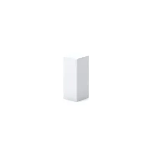 Elemento verticale 29×30×69 bianco lucido da parete con anta singola - ETERNITY