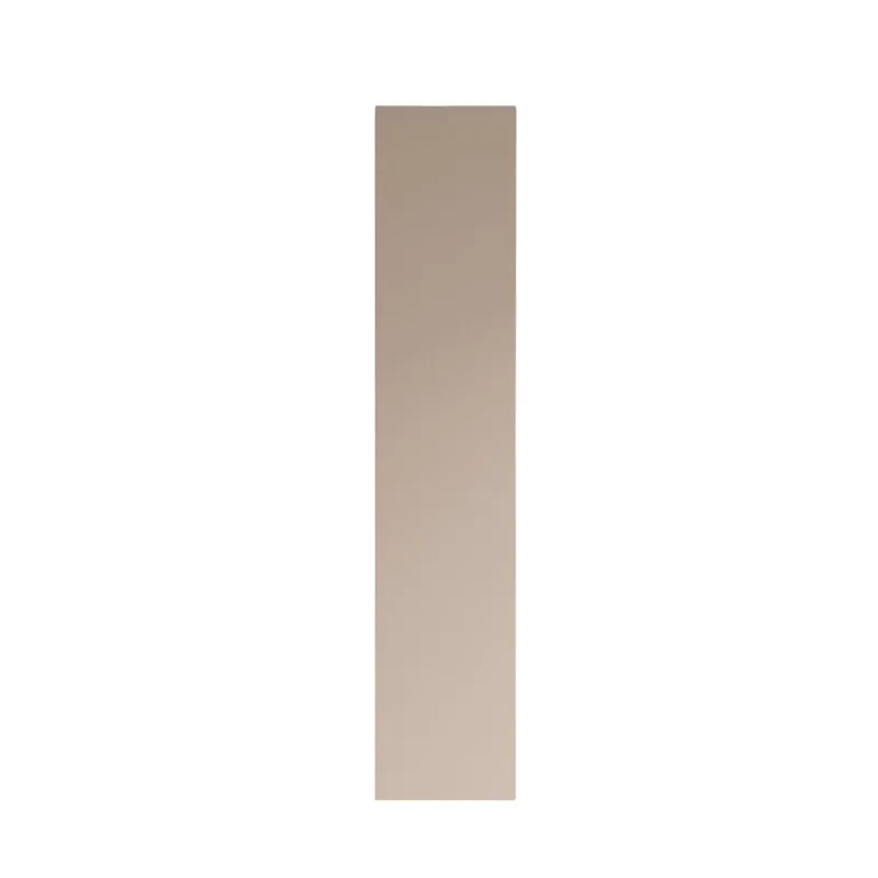 Elemento verticale 29×30×138 cashmere con anta liscia e finitura opaca - ETERNITY