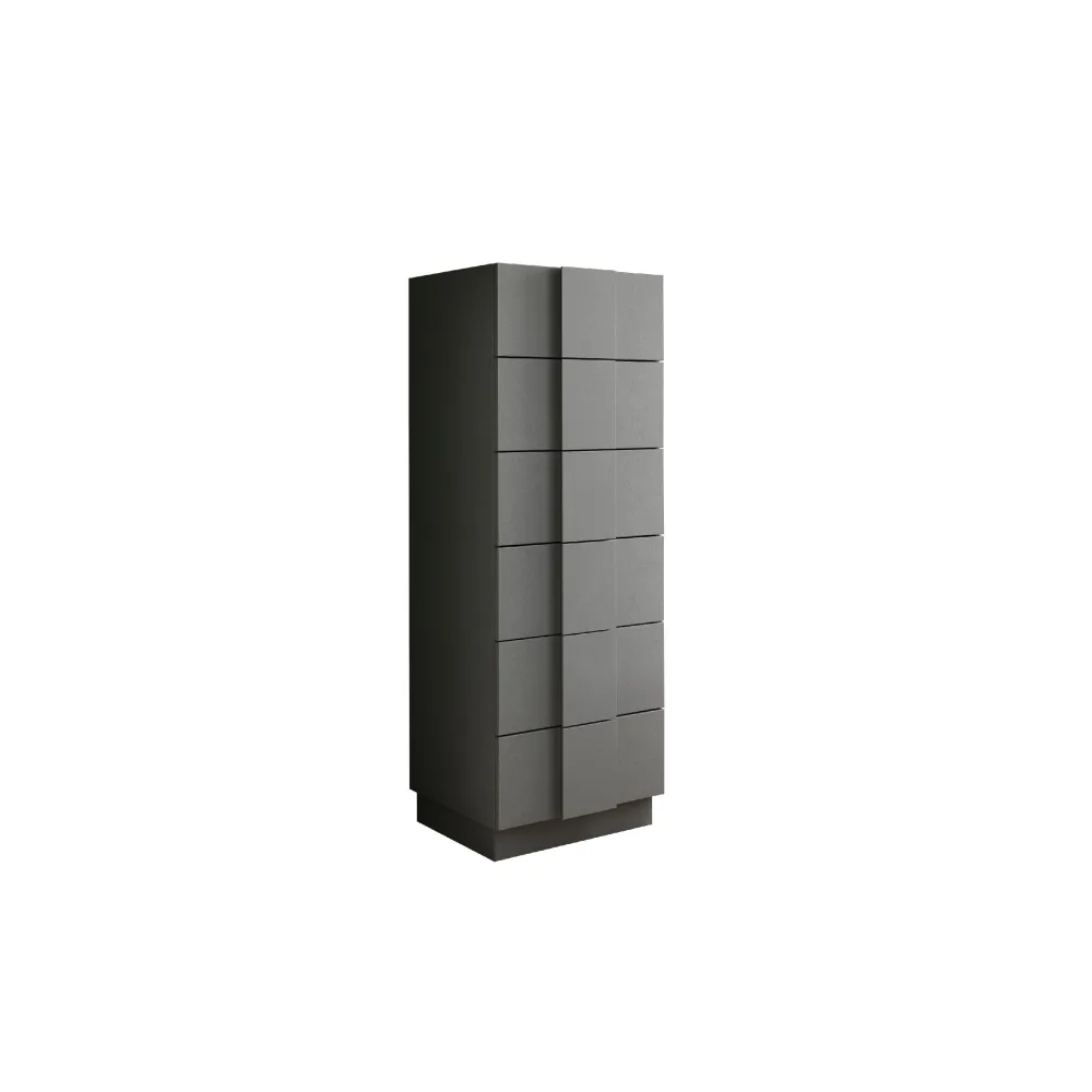 Settimino 50×138×44 ardesia con 6 cassetti soft-close - JUPITER 2