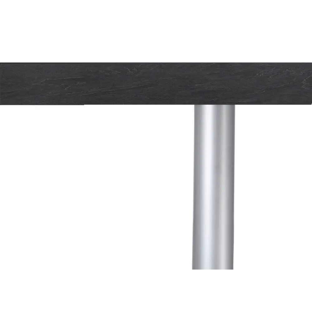 Tavolino 55 cm Bianco Lucido Design Moderno - Zeta