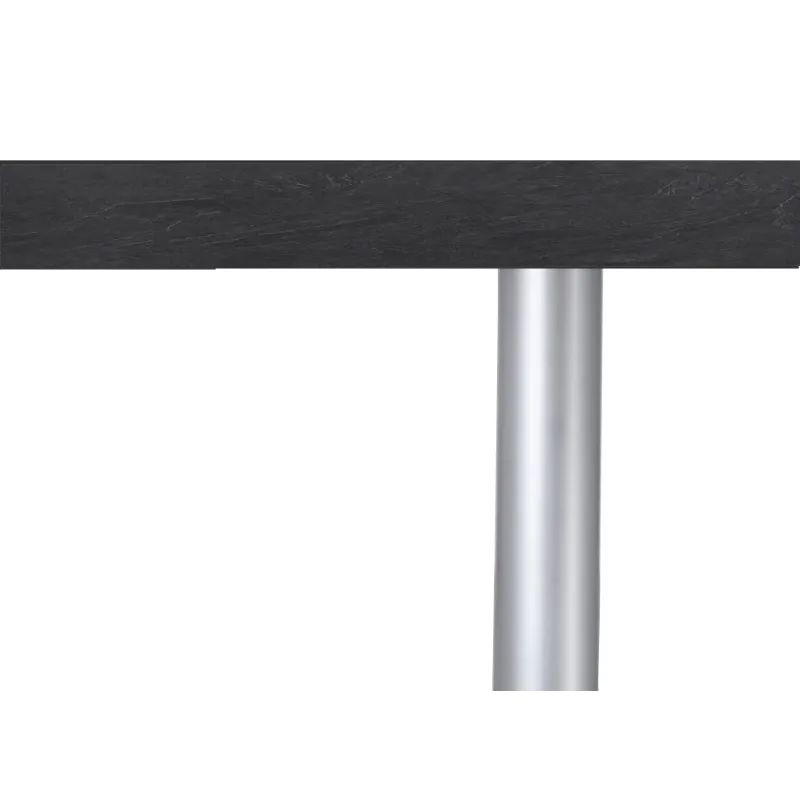 Tavolino 55 cm Bianco Lucido Design Moderno - Zeta