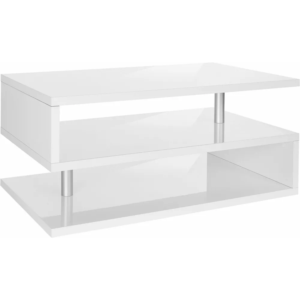 Tavolino 90 cm Antracite Opaco Moderno Versatile - Zeta