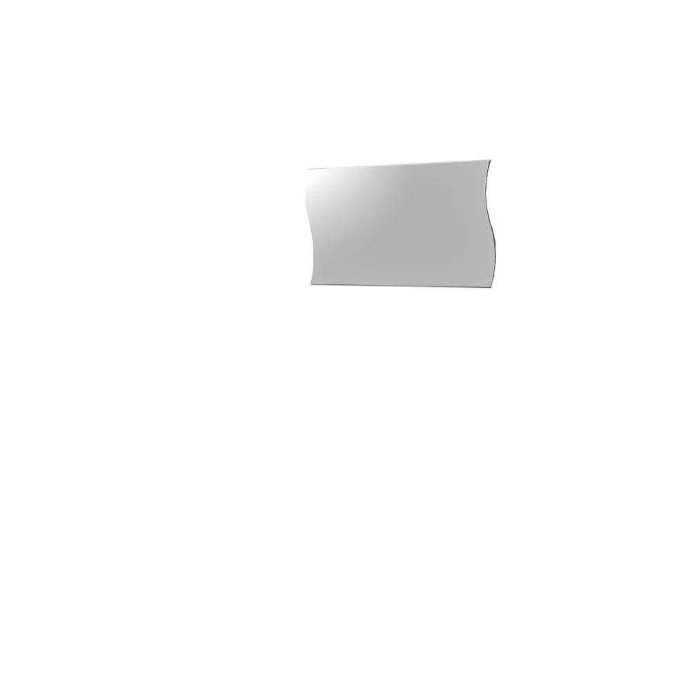 Specchiera 101x60 cm Senza Cornice Design Onde Mare - Mare