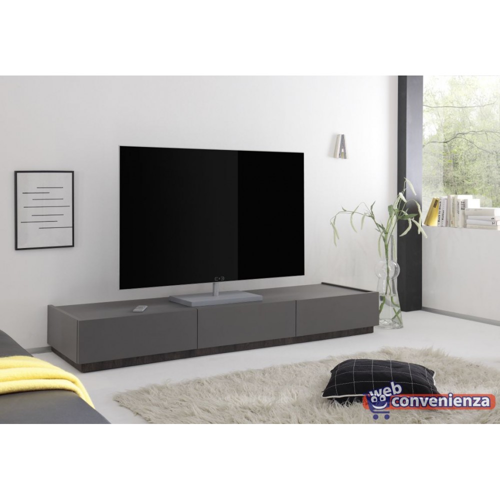 Set di mobili da parete per TV Bianco colore BIM Furniture Wohnwand LUSIA 175 